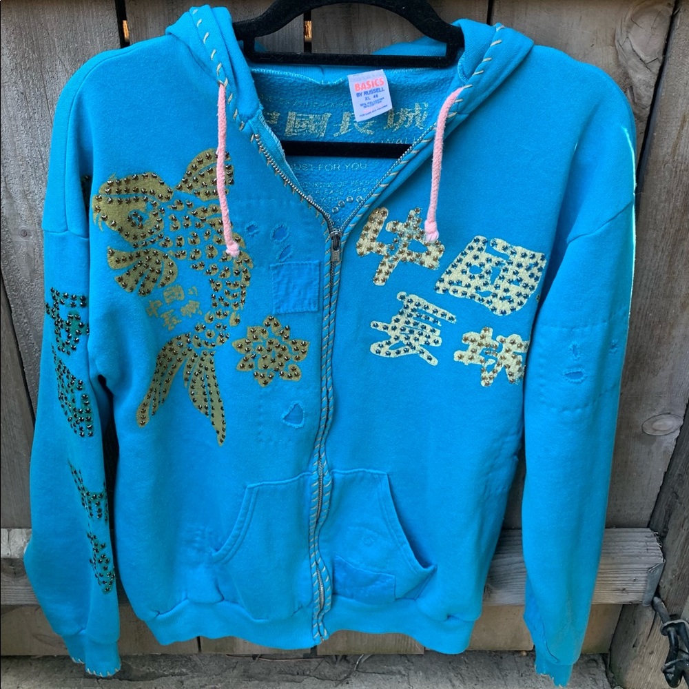 Unique Zip Hoodie!